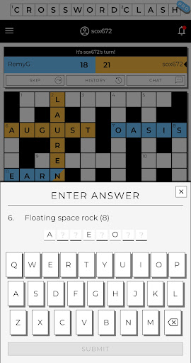 Crossword Clash Pro Screen 2