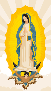 Virgen María para colorear
