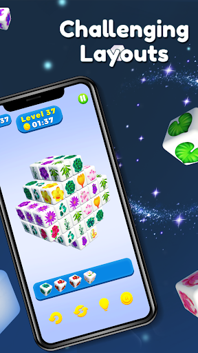Flower Cube Quest: Tap Tiles 1.3 screenshots 7