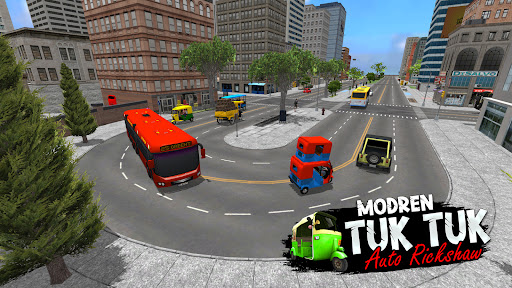 Modern Tuk Tuk Auto Rickshaw Racing 2021