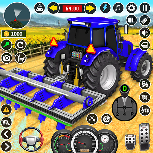 Tractor Driving Farming Sim 21 Icon