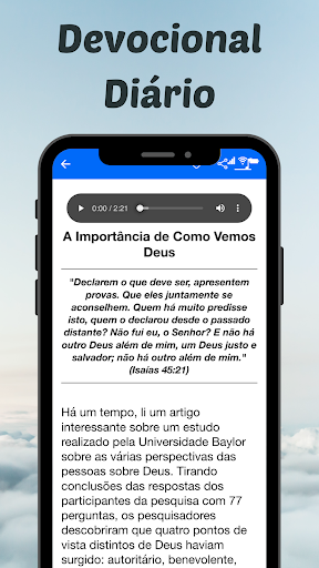 Android application Devocional Diário: Fé e Oração screenshort