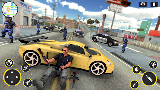 Grand Vegas Crime Simulator 3D Screen 2