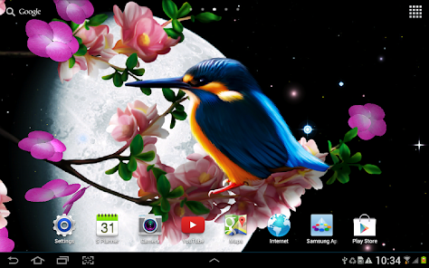 Sakura and Bird Live Wallpaper - Apps on Google Play