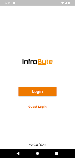 Android application InfraByte screenshort