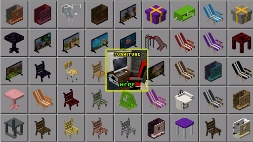 Android application Furniture Addon for MCPE screenshort