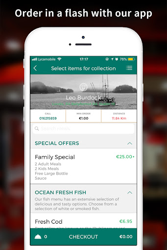 Leo Burdock - Fish & Chips Screen 2