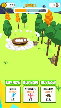 Idle Beavers - Let's build - Screenshot 2