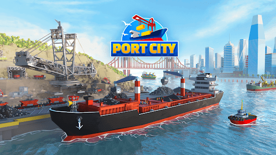 Port City  Ship Transit Tycoon Apk Download 1