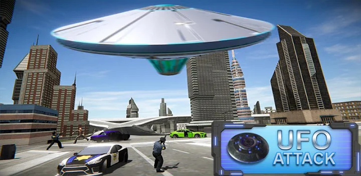 Alien Flying UFO Space Ship