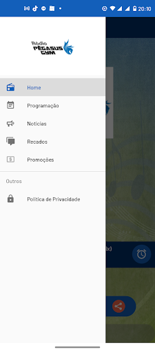 Rádio Pegasus Gym Screen 2