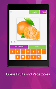 Guess Fruits and Vegetables 8.8.4z APK screenshots 13