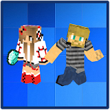 Youtubers skins for MCPE icon