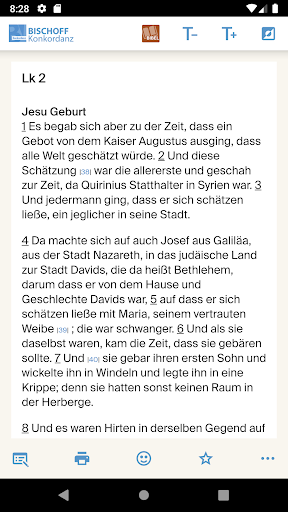BISCHOFF Konkordanz Screen 3
