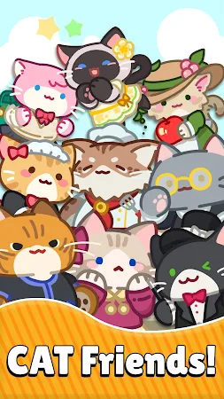 Game screenshot Merge Meow Cafe : Coffee cat apk download
