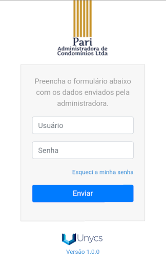 Android application PARI ADM screenshort