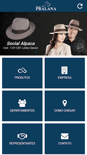 Android application Pralana Catálogo screenshort
