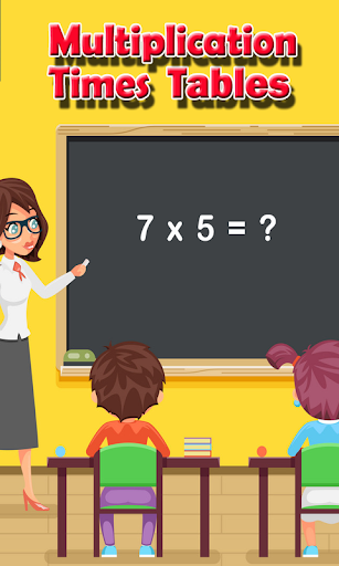 Android application Times Tables Maths Quiz screenshort