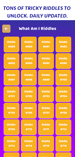 Screenshot of Tricky Riddles with Answers