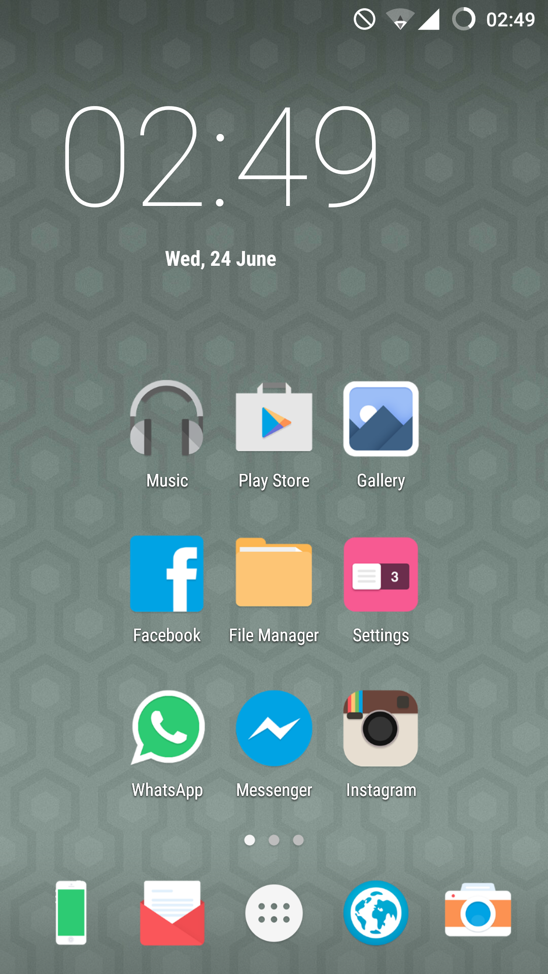 Android application Sunshine - Icon Pack screenshort