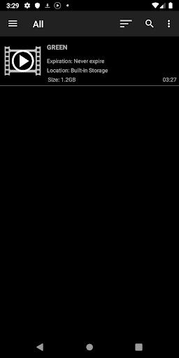uni player Screen 2