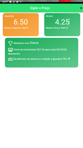 Gasolina ou Etanol? Screen 3