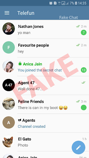 Screenshot of Telefun Pro - Prank Chat