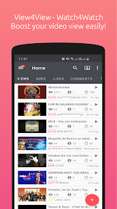 uTubeX Boost subs views likes and comments v2.2 APK (MOD,Premium Unlocked) Free For Android 9
