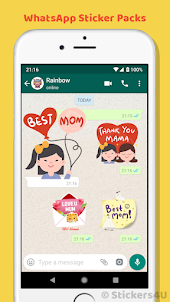 Happy Mother's Day Stickers