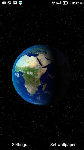 Dynamic Earth Live Wallpaper Screen 2