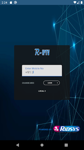 Android application R-IPTV screenshort