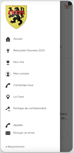 BeaujolaiStore Screen 2
