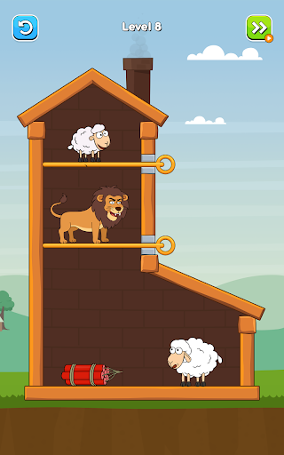 Hero Sheep- Pin Pull & Save Sheep screenshots 9