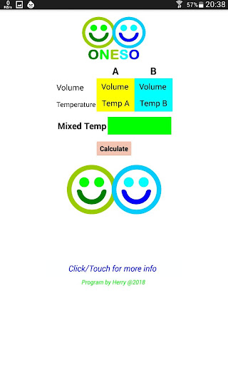 Techindo Water Mix Temp Calc