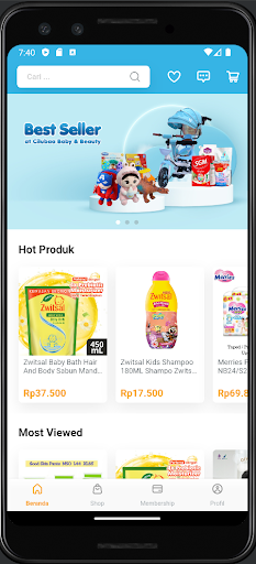 Android application Cilubaa Baby And Kids screenshort