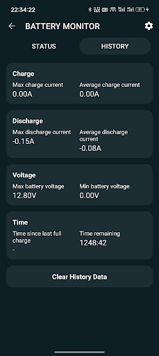Battery Monitor Pro Screen 3