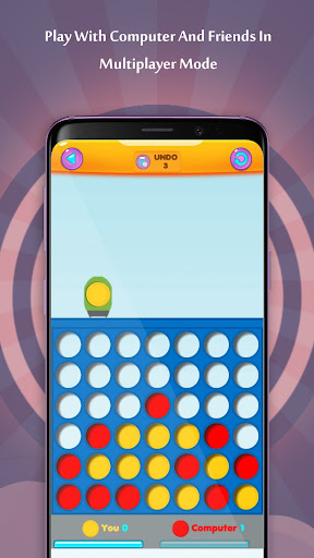 Android application 4 In A Row Online screenshort