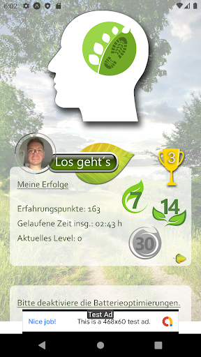 App ins Grüne Screen 2