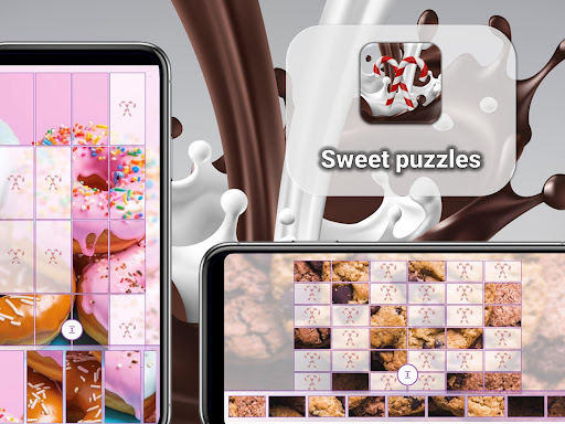 Android application Sweet puzzles screenshort