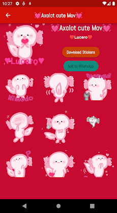 Stickers de axolotlのおすすめ画像4