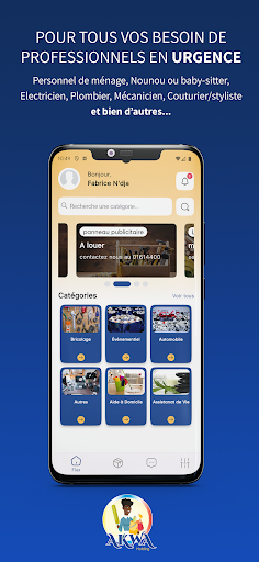 Android application Akwa holding screenshort