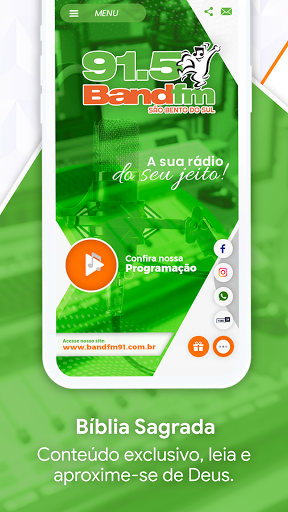 Band FM 91.5 São Bento do Sul Screen 2