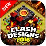 Clash Designs War Base 2016 icon