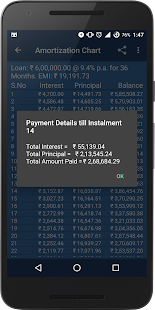 Easy EMI Loan Calculator Screenshot