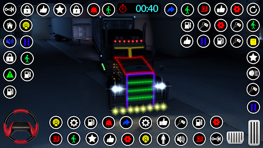 Android application Euro Truck Games Simulator 3D screenshort