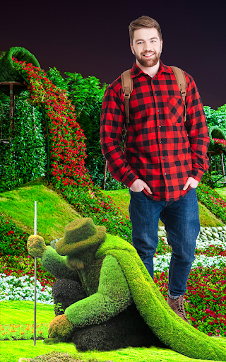 Android application Garden Camera - Photo Frames & screenshort