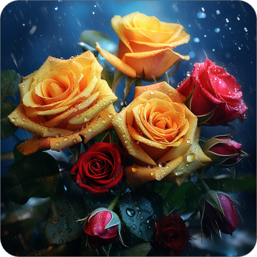 Rose flower wallpapers offline  Icon