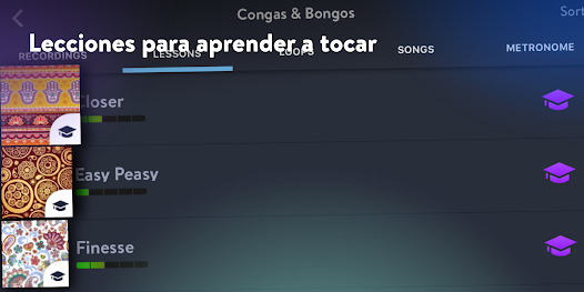 Captura de Pantalla 4 Congas & Bongos: cumbia android