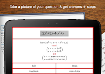 screenshot of AutoMath Photo Calculator