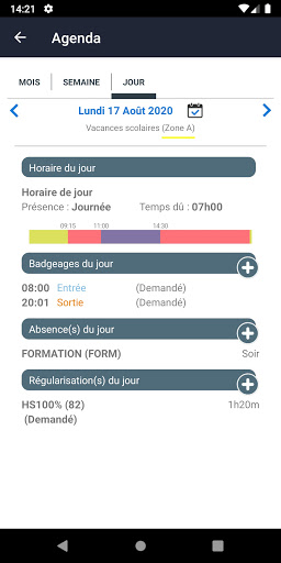 Chronotime Workplace Screen 3